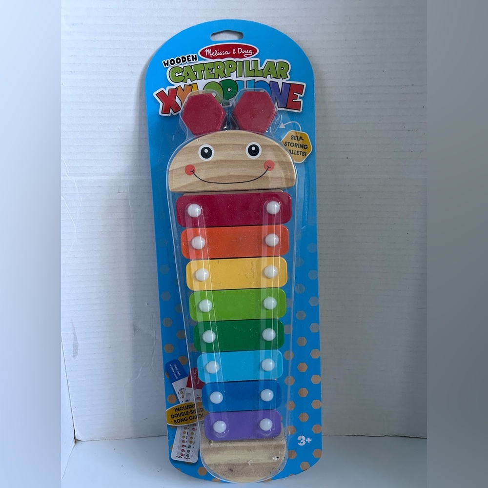 Melissa & Doug Rainbow Caterpillar Xylophone